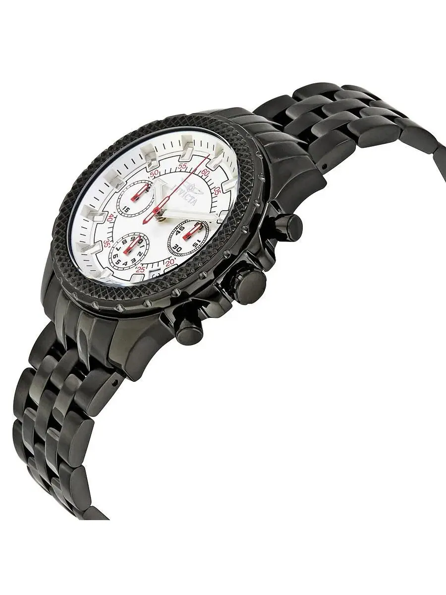 Мужские кварцевые часы-хронограф 7169 Signature с циферблатом Invicta — изображение 2 из 3, оттенок черный