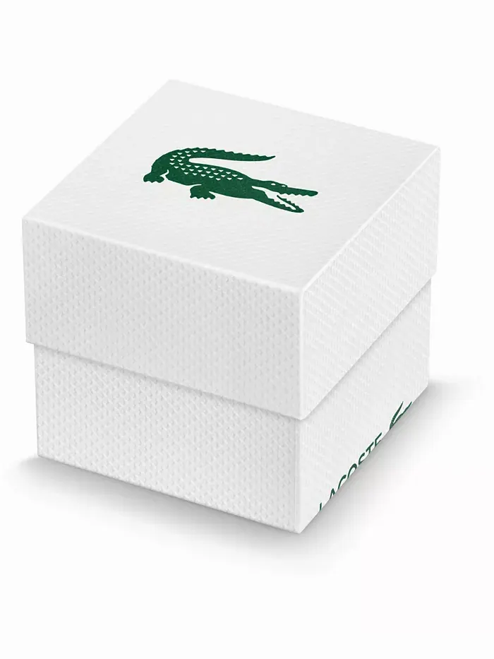 Мужские золотистые наручные часы со стальным браслетом, 39 мм Lacoste — изображение 5 из 6