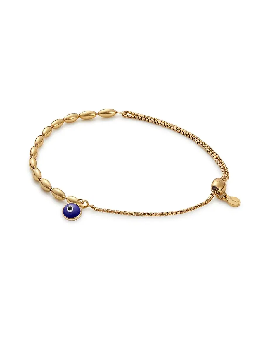 Браслет-цепочка с подвеской Evil Eye Alex and Ani — изображение 1 из 3, оттенок нет цвета