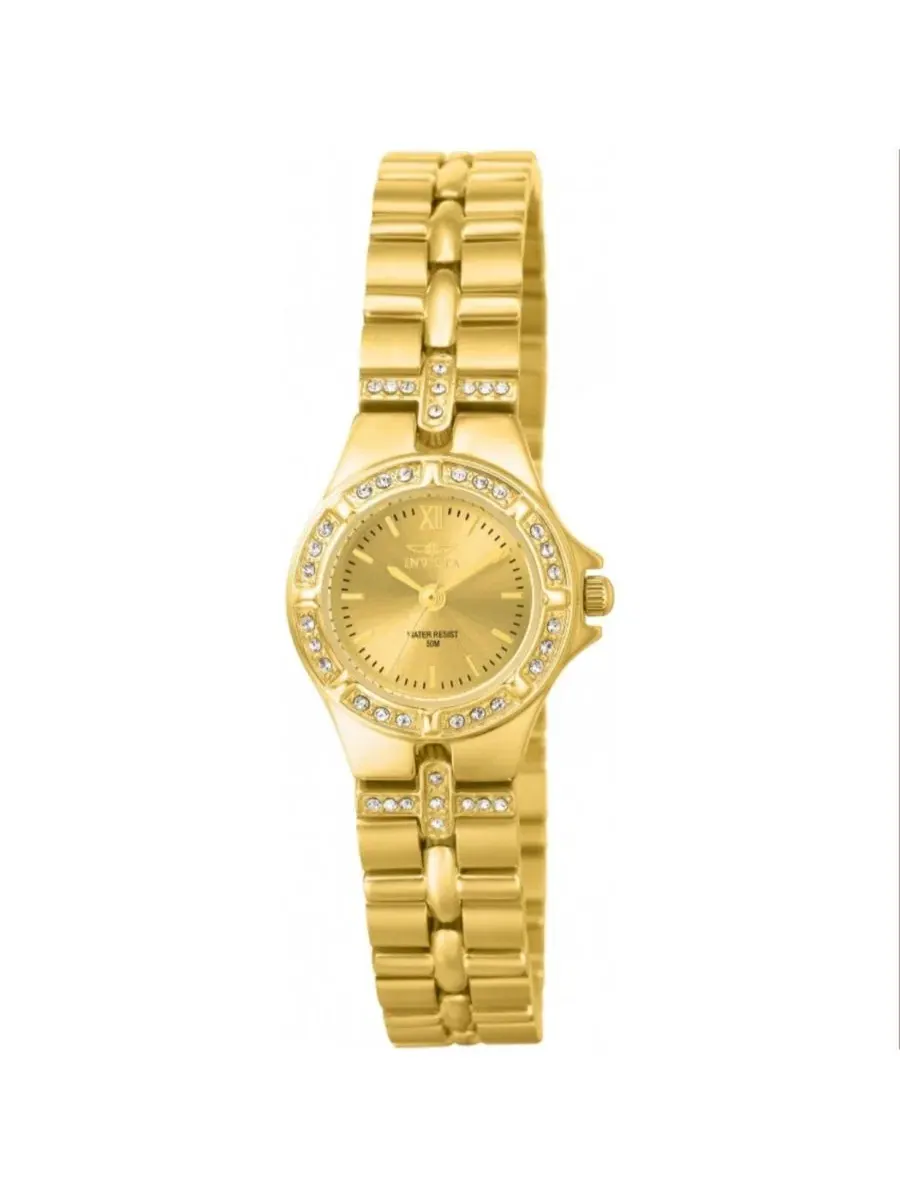 Женские часы Wildflower Quartz Invicta — изображение 1 из 2, оттенок золото