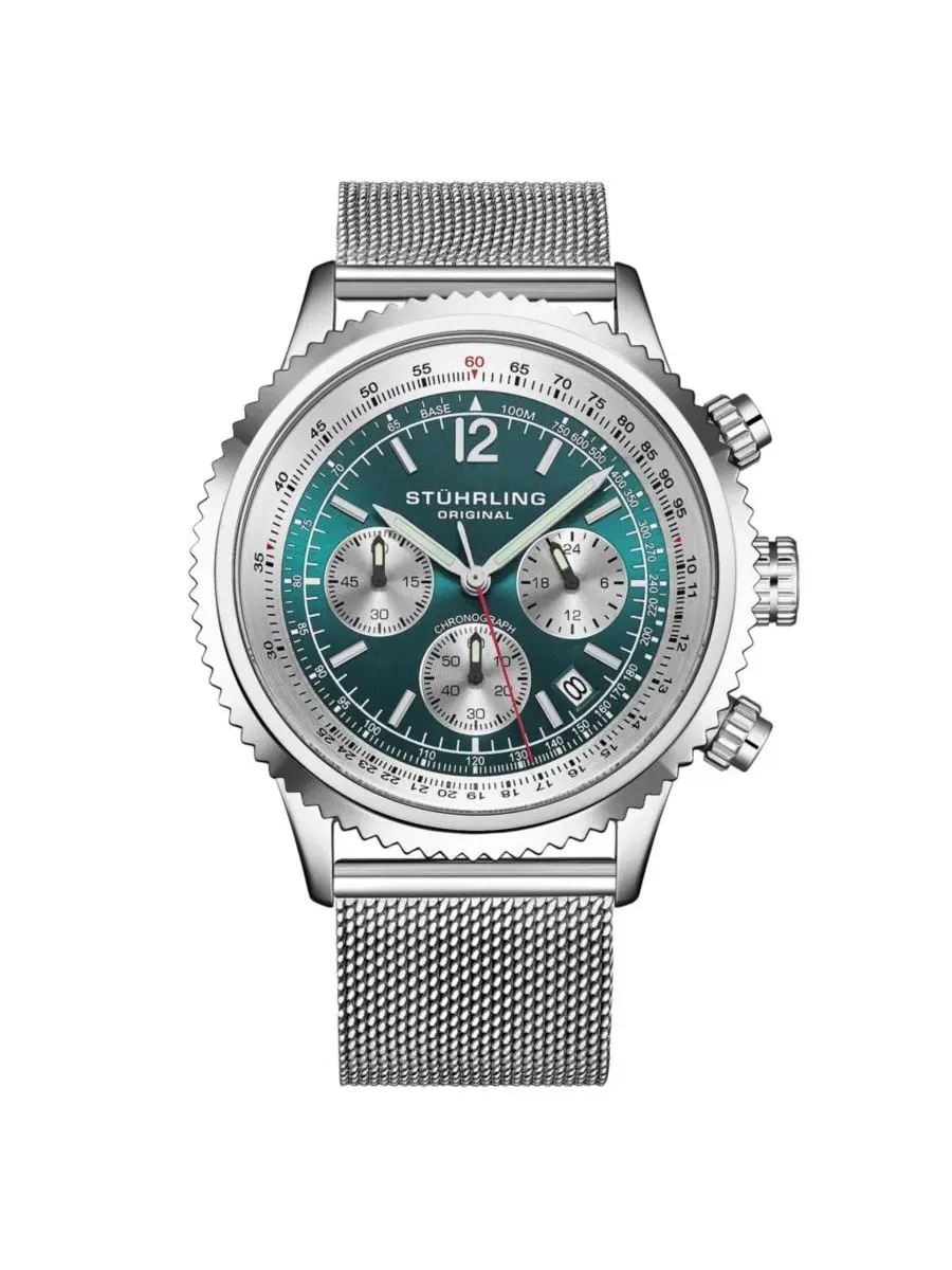 Мужские хронометрические часы Turbine 4015 Stuhrling