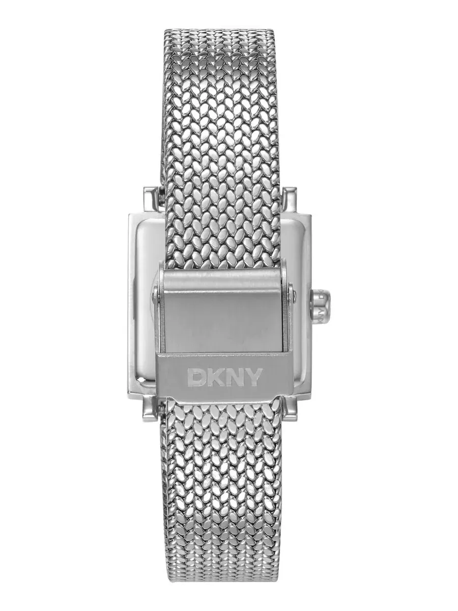 Женские часы DKNY Milanese Quartz Stainless Steel Bracelet Watch — изображение 2 из 4, оттенок серебряный