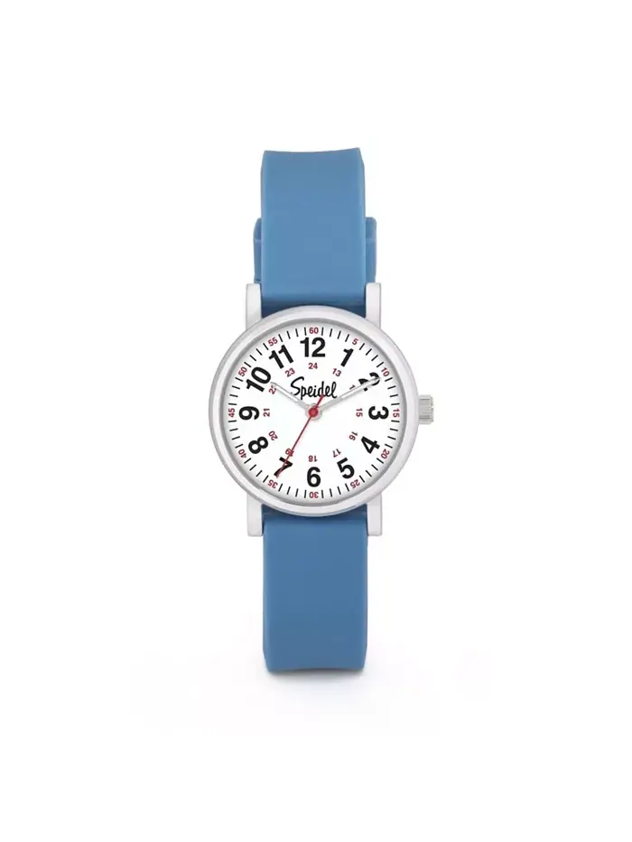 Женские часы Scrub Petite для медицинских работников (28 мм) в винном цвете Speidel — синий