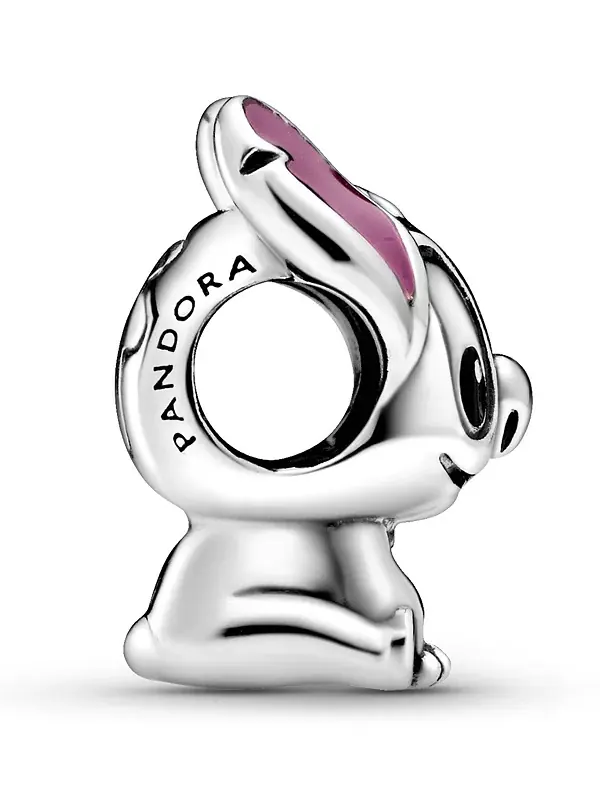 Серебряный брелок Дисней Лило и Стич Pandora — изображение 3 из 4, оттенок мульти