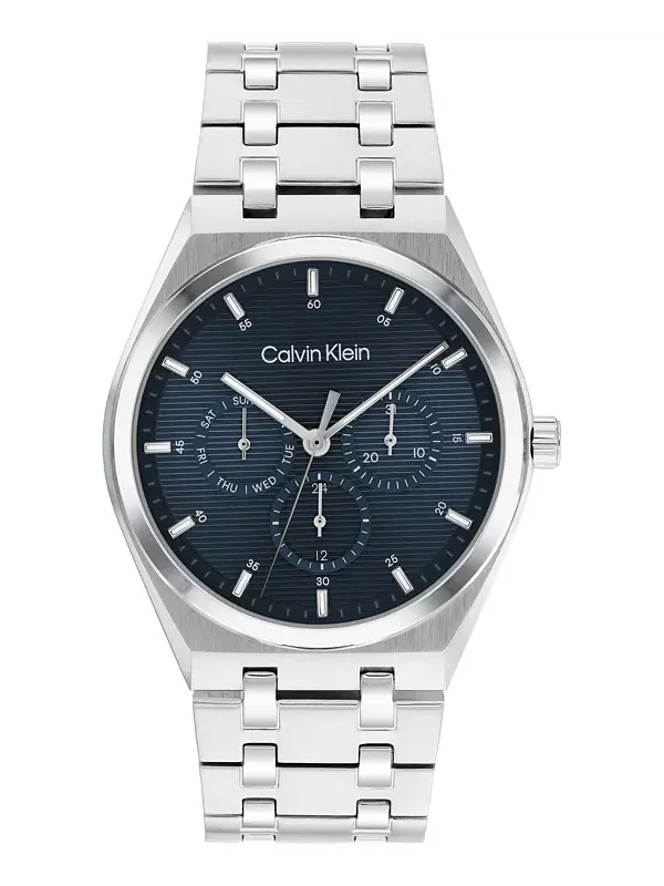 Мужские часы CK Motion с серебристым браслетом из нержавеющей стали, 39 мм Calvin Klein — изображение 1 из 4