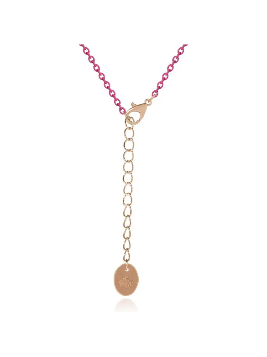 Ожерелье из бусин 15+2 дюйма Juicy Couture Kids — изображение 4 из 5, оттенок розовый