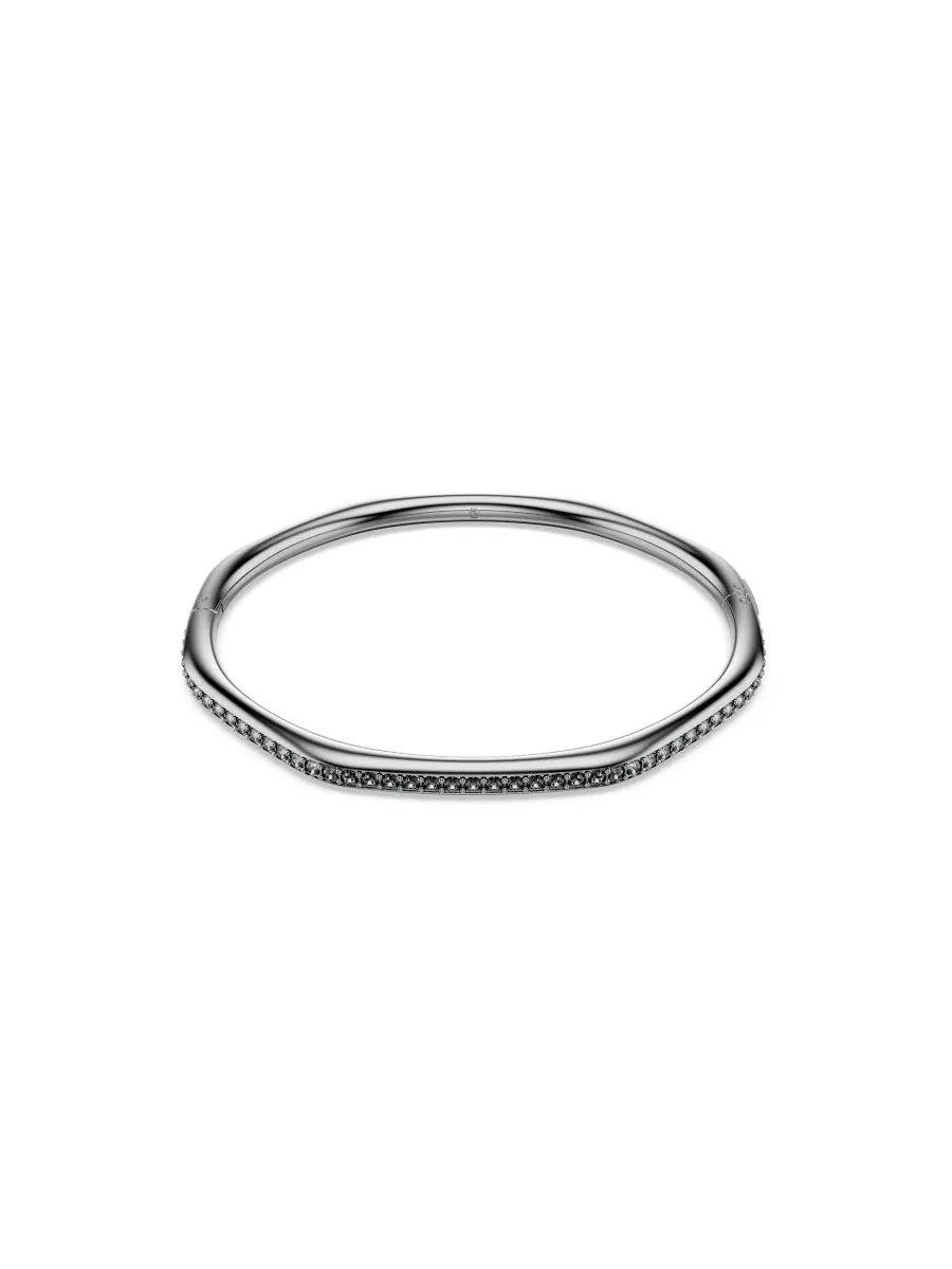 Браслет Swarovski Dextera с рутениевым покрытием Swarovski — изображение 1 из 6, оттенок черный