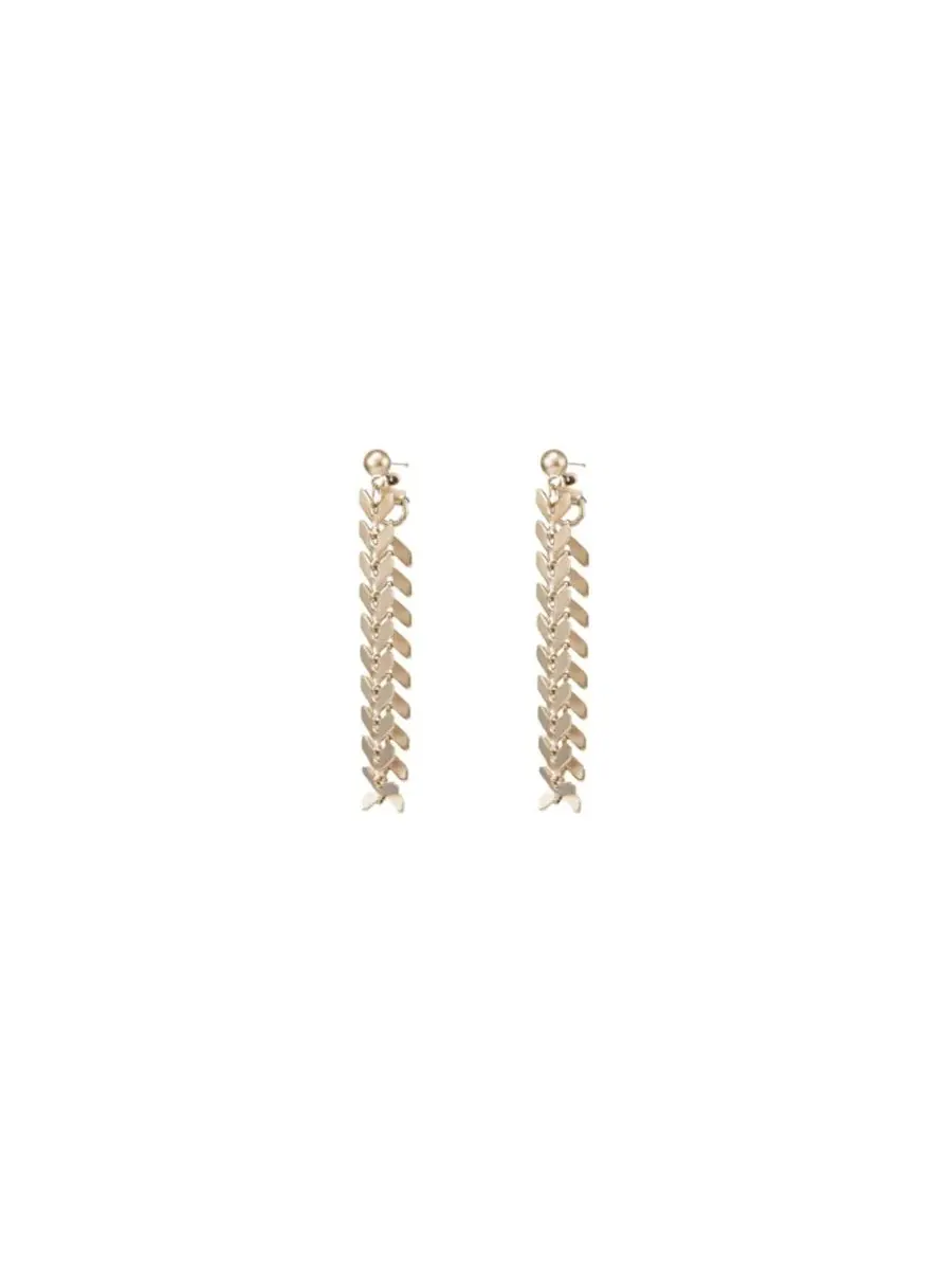 Серьги-подвески Elara Chevron: смелый, модный акцент Bearfruit Jewelry