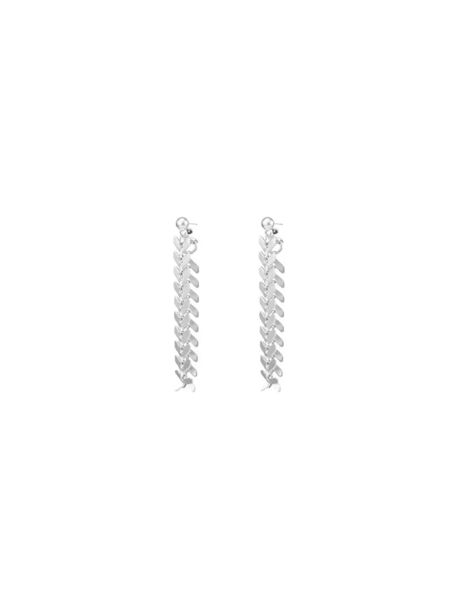 Серьги-подвески Elara Chevron: смелый, модный акцент Bearfruit Jewelry