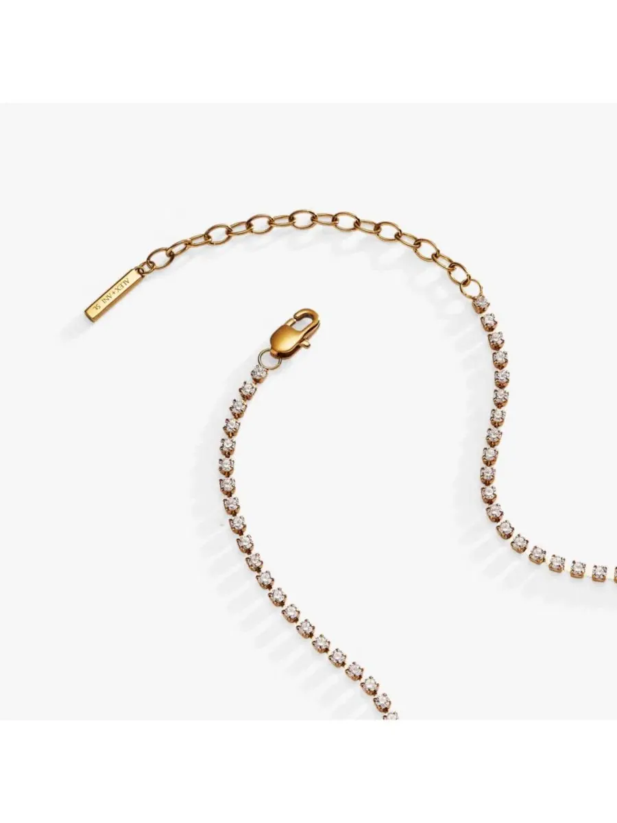 Теннисная цепочка Babe Alex And Ani — изображение 3 из 3, оттенок золото