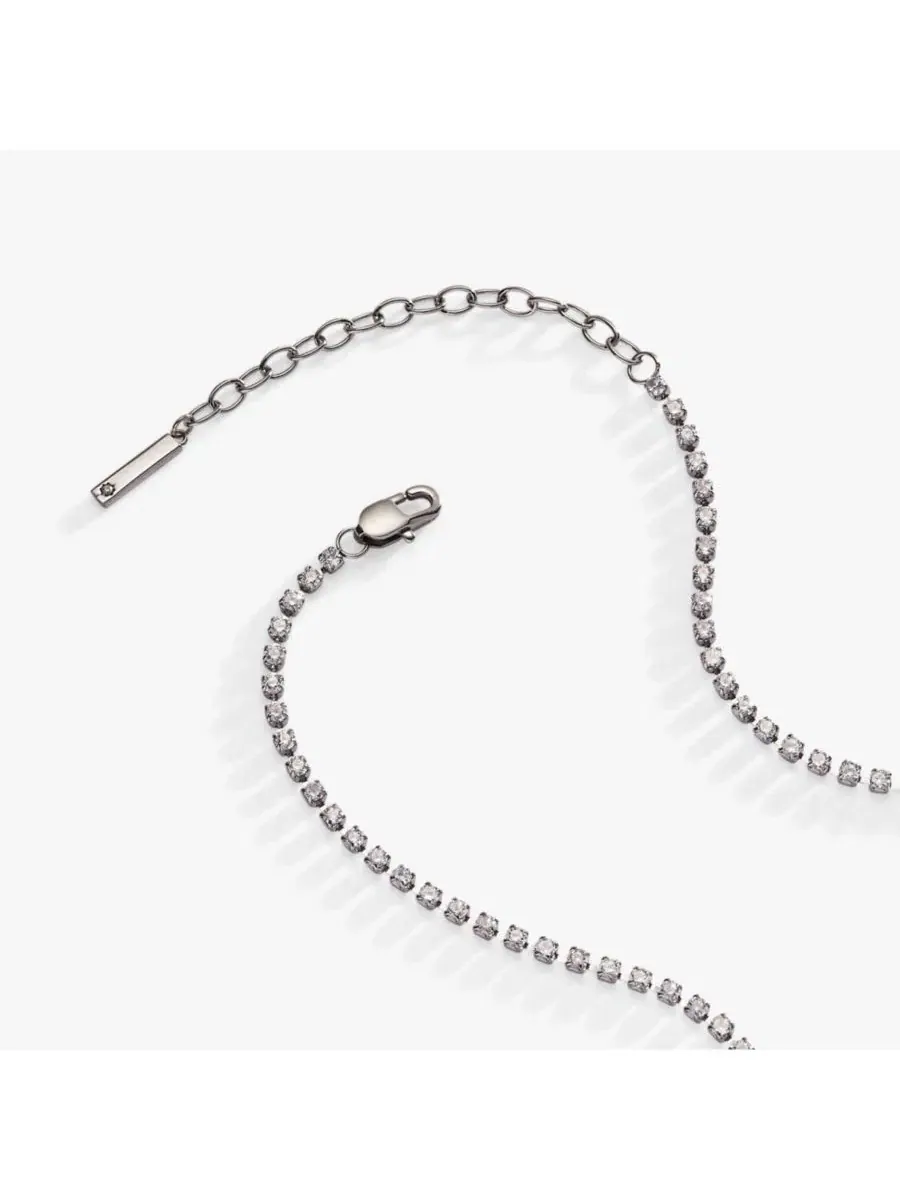 Теннисная цепочка Babe Alex And Ani — изображение 3 из 3, оттенок серебряный