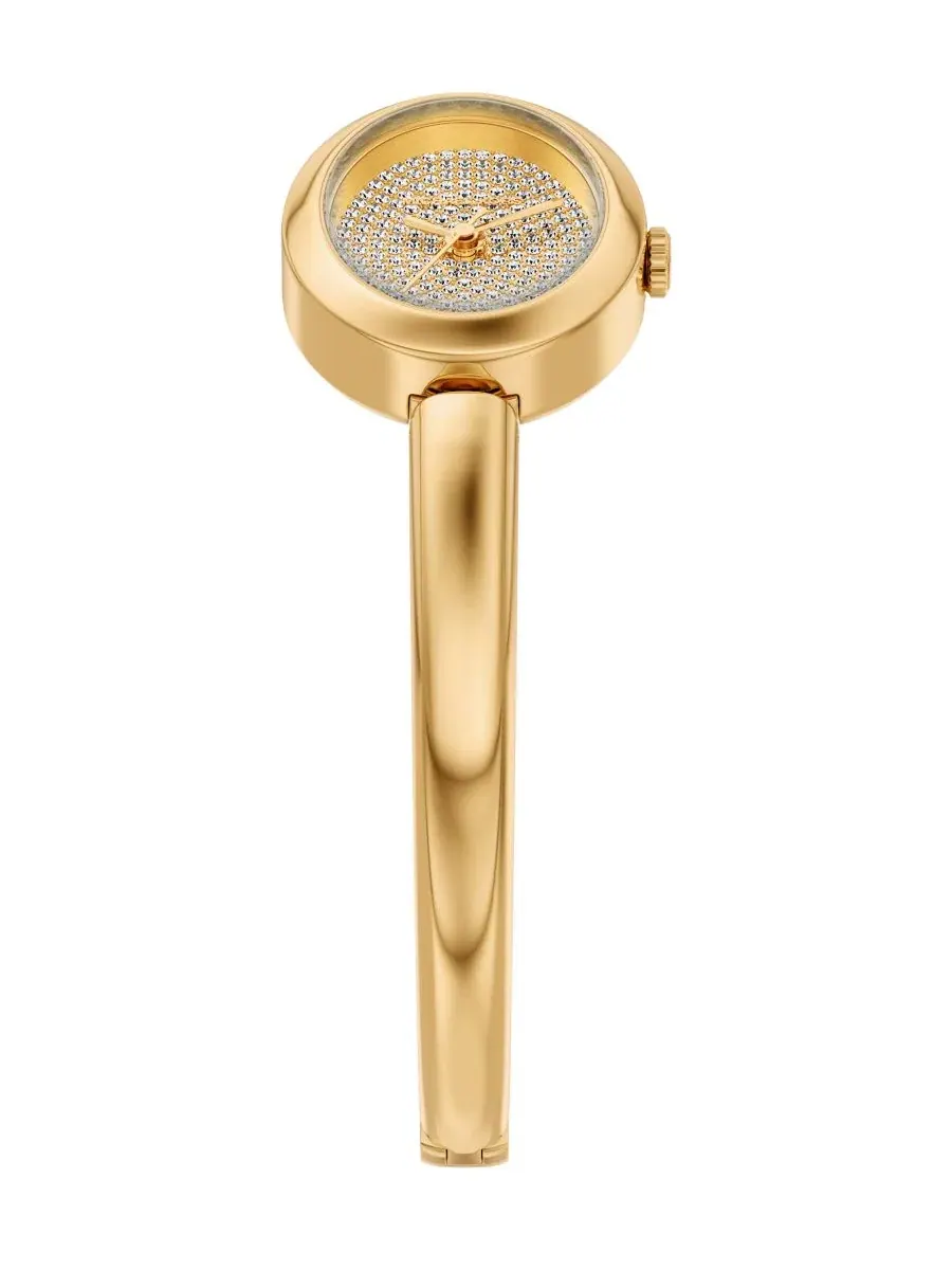 Женские часы Maude Three-Hand с позолоченным корпусом, 21 мм Michael Kors — изображение 4 из 9, оттенок золотистый