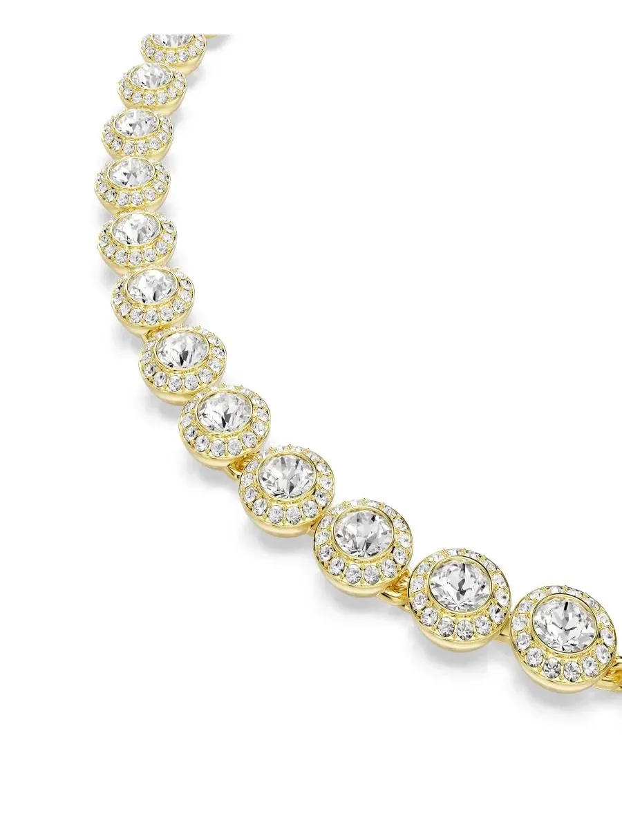 Комплект украшений с кристаллами Una Angelic Swarovski — изображение 2 из 11, оттенок золото
