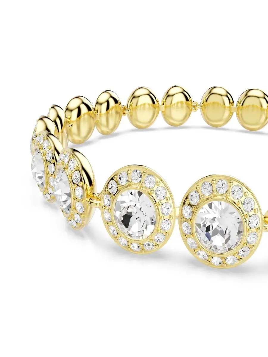 Комплект украшений с кристаллами Una Angelic Swarovski — изображение 6 из 11, оттенок золото