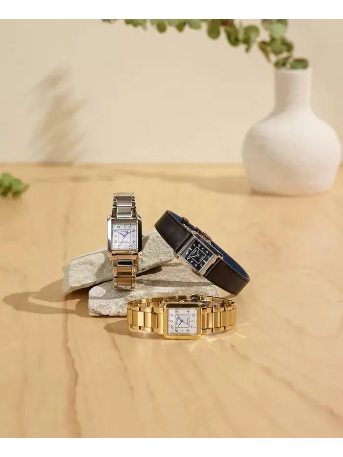 Женские часы Eco-Drive Bianca с золотистым браслетом из нержавеющей стали, 28 мм Citizen — изображение 8 из 8