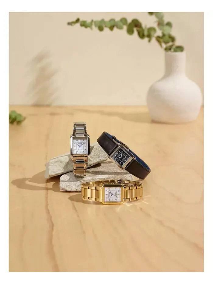Женские часы Eco-Drive Bianca с золотистым браслетом из нержавеющей стали, 28 мм Citizen — изображение 4 из 8