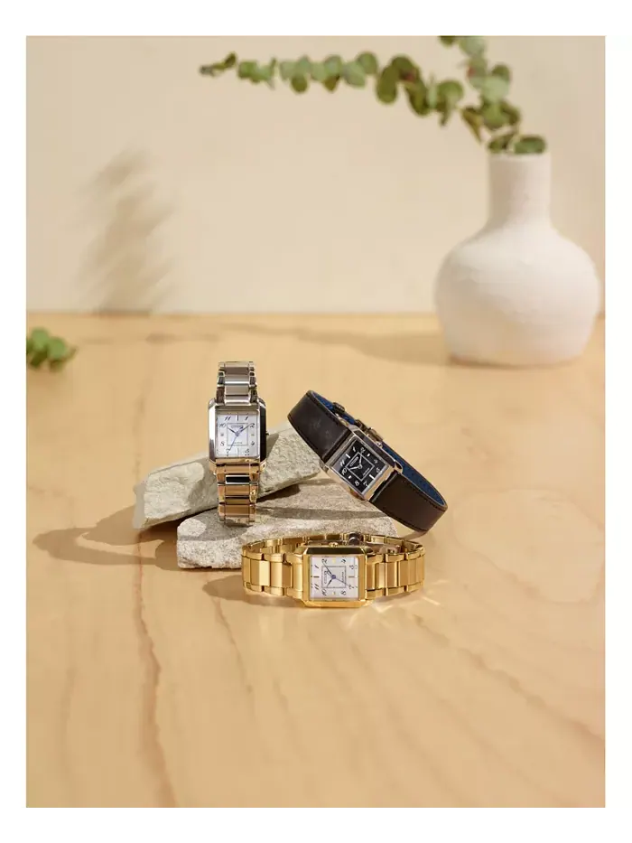 Женские часы Eco-Drive Bianca с браслетом из нержавеющей стали золотого тона, 28 мм Citizen — изображение 4 из 8