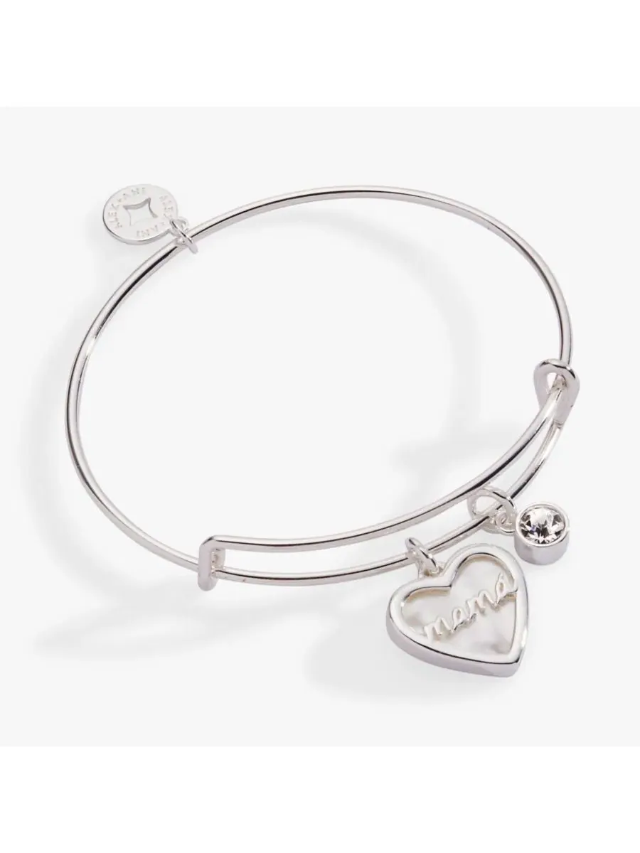 Набор из двух браслетов MamAa с перламутровыми сердечками Alex And Ani