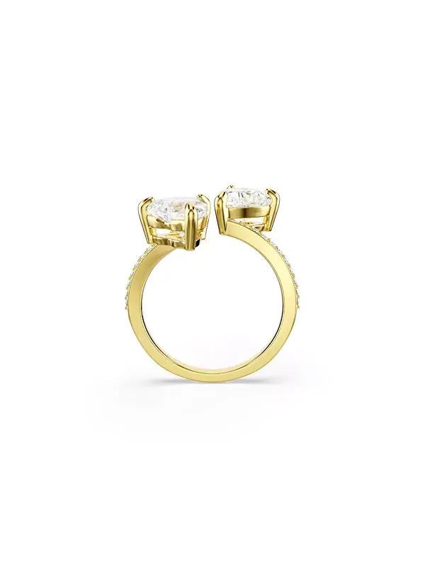 Открытое кольцо Mesmera attract с золотым покрытием Swarovski — изображение 2 из 4, оттенок золото