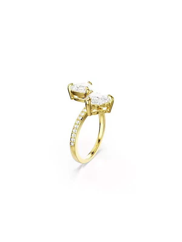 Открытое кольцо Mesmera attract с золотым покрытием Swarovski — изображение 3 из 4, оттенок золото