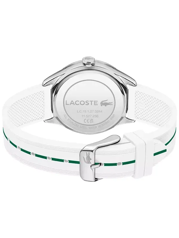 Женские часы Billie White с силиконовым ремешком, 36 мм Lacoste — изображение 3 из 4, оттенок белый
