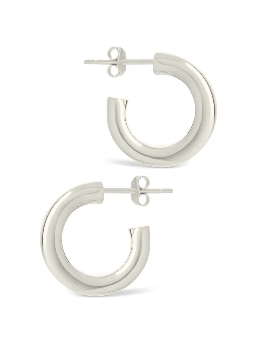 Серьги-гвоздики Мариса из полированного серебра 925 пробы Sterling Forever — изображение 4 из 5, оттенок серебряный