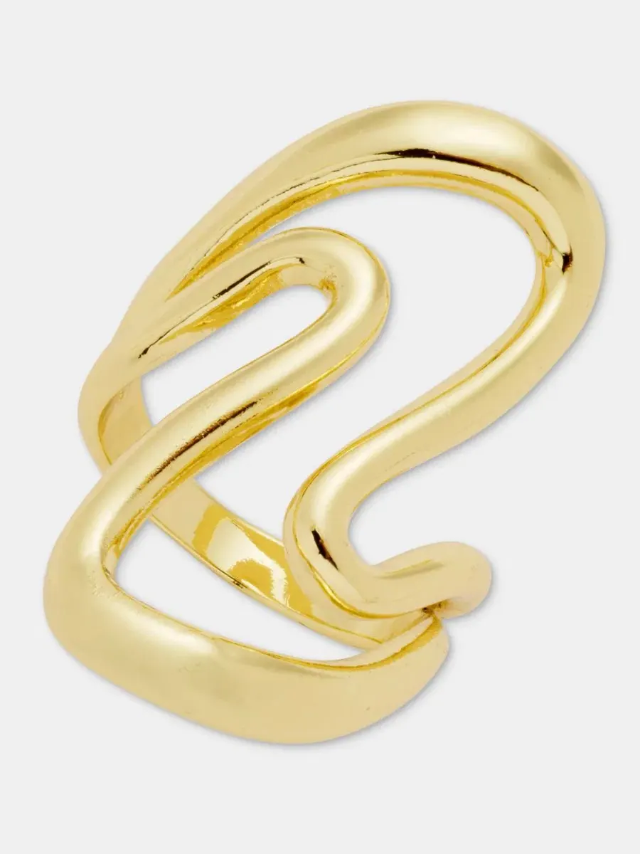 Кольцо ажурное с модельным названием Openwork Statement Ring I.N.C. International Concepts — изображение 1 из 3