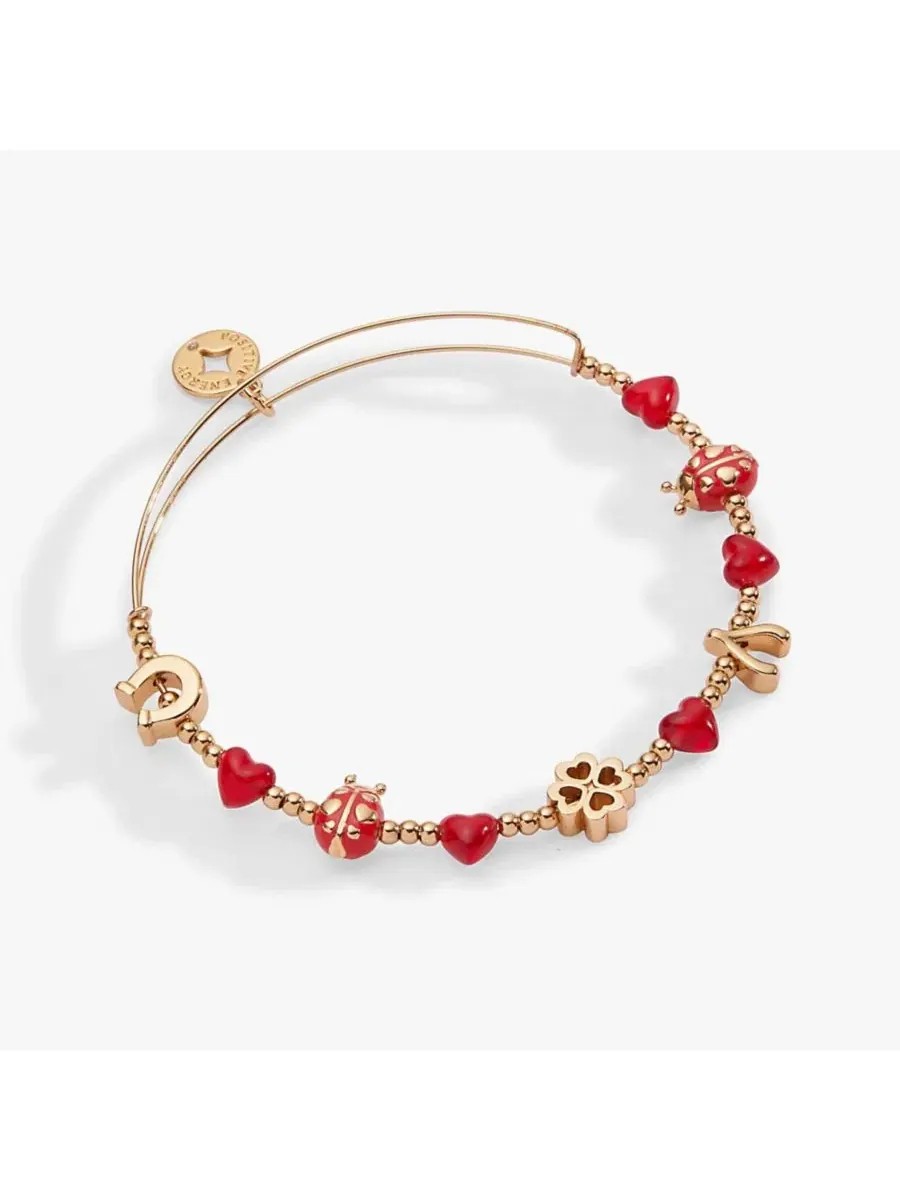Браслет-обруч Lucky Ladybug Alex and Ani