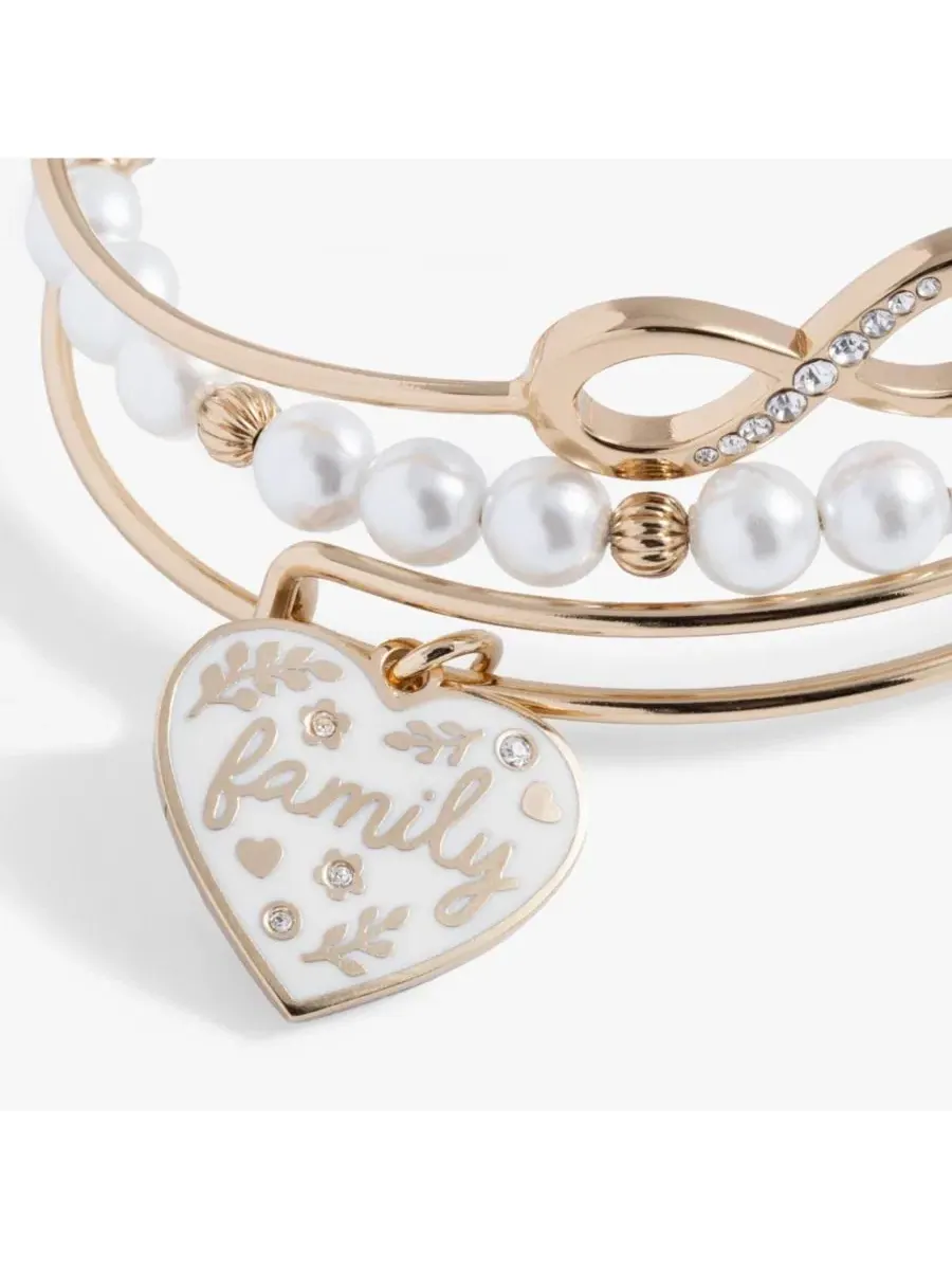Семейный набор браслетов из 3 штук Alex And Ani — изображение 2 из 3, оттенок нет цвета