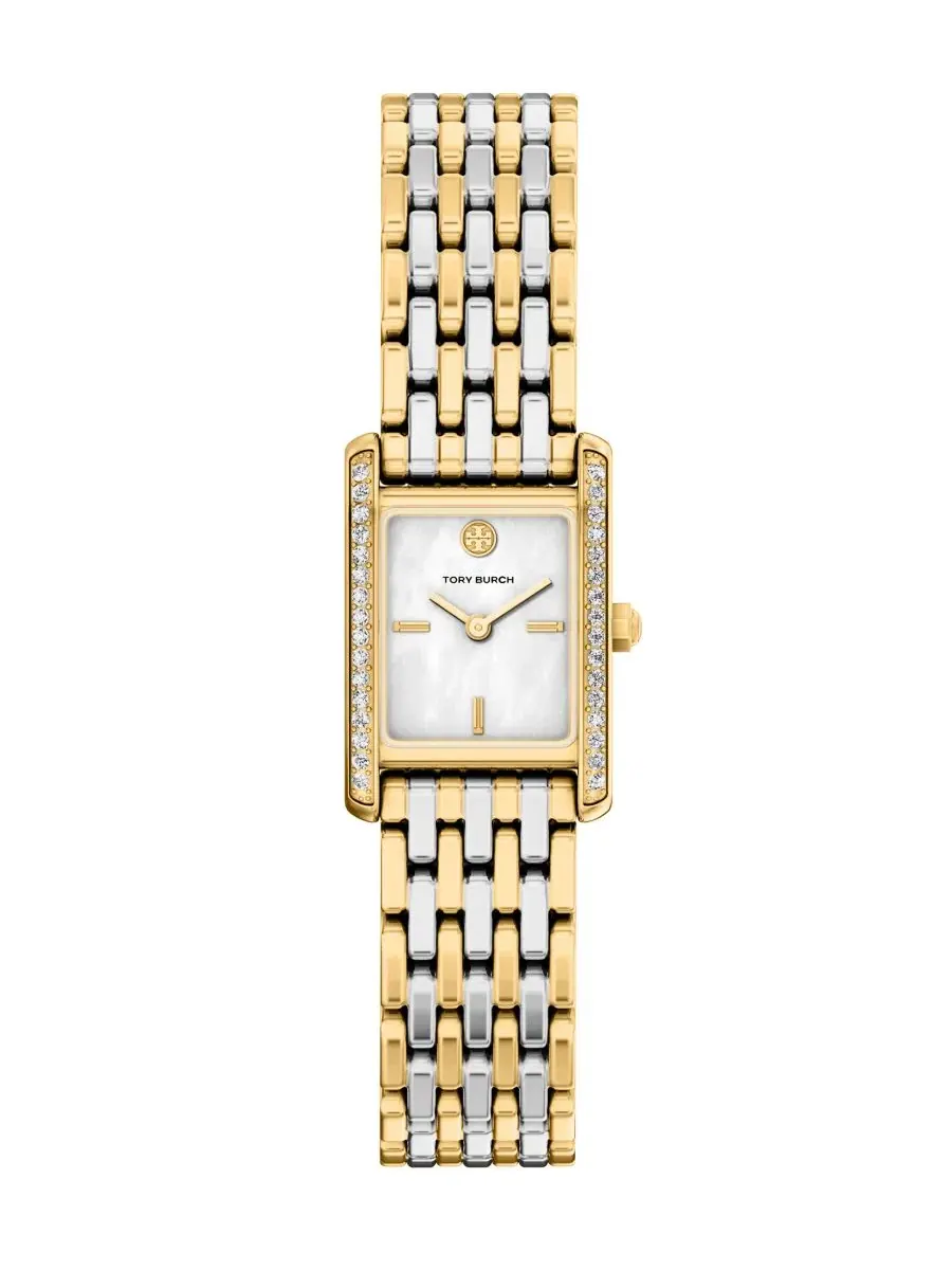 Женские часы The Eleanor Small Quartz Two-Hand Two-Tone Stainless-Steel Tory Burch