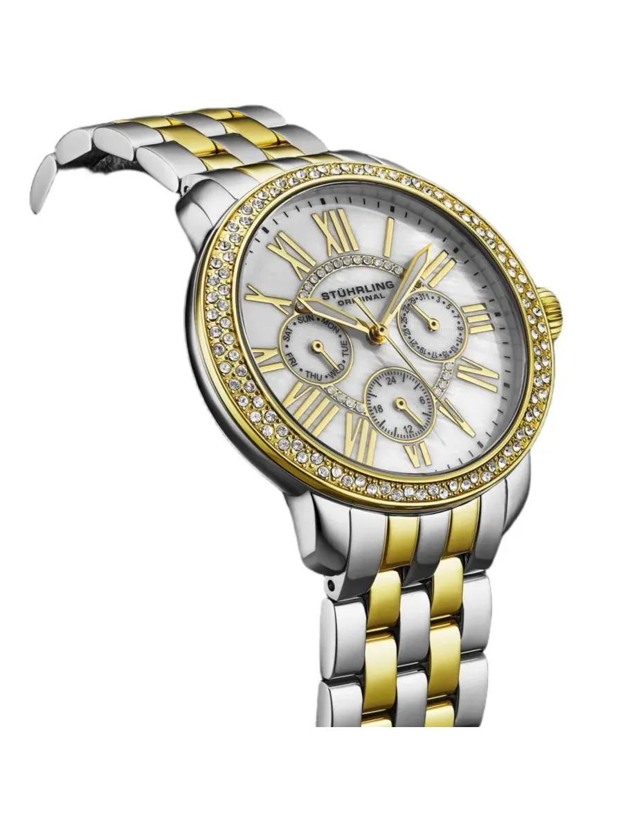 Женские часы Stuhrling Sonata — изображение 3 из 4, оттенок желтый