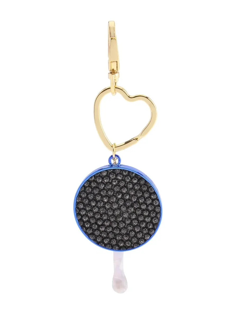 Подвеска с сердцем и икрой Faux-Stone Caviar Charms Betsey Johnson — изображение 3 из 4, оттенок золотистый/синий