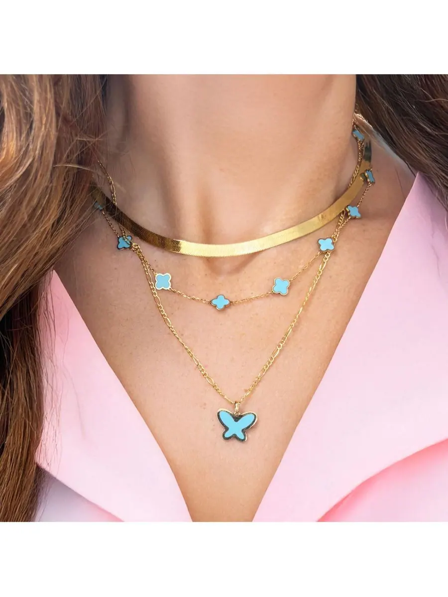 Колье Фигаро из 14-каратного золота The Lovery — изображение 2 из 3, оттенок золото