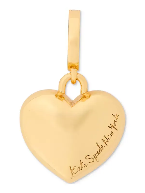 Один на миллион сердечный талисман Kate Spade New York — изображение 1 из 2, оттенок золото