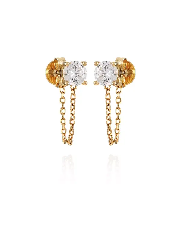 Серьги-Подвески с подвесками из стеклянных камней Vince Camuto