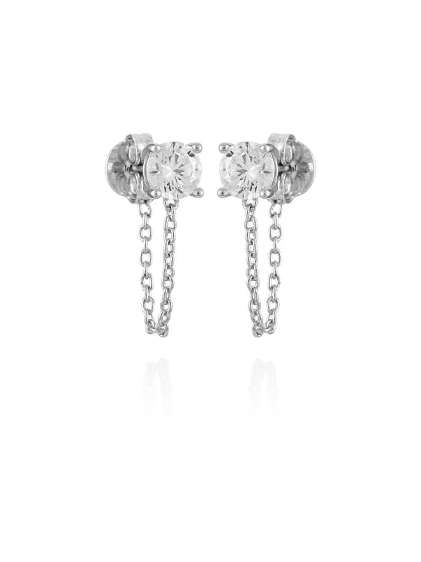 Серьги-Подвески с подвесками из стеклянных камней Vince Camuto
