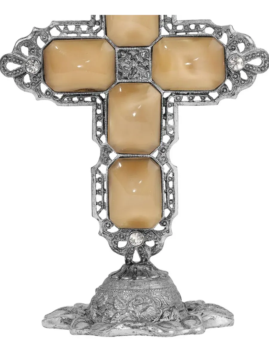 Декоративная подвеска Octagon Cross Symbols of Faith — изображение 3 из 3, оттенок бежевый