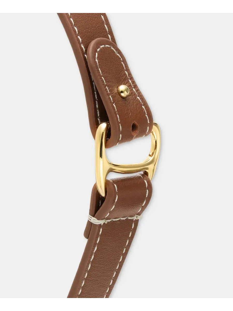 Кожаный браслет с подвеской Equestrian Wrap Lauren Ralph Lauren — изображение 4 из 4, оттенок коричневый
