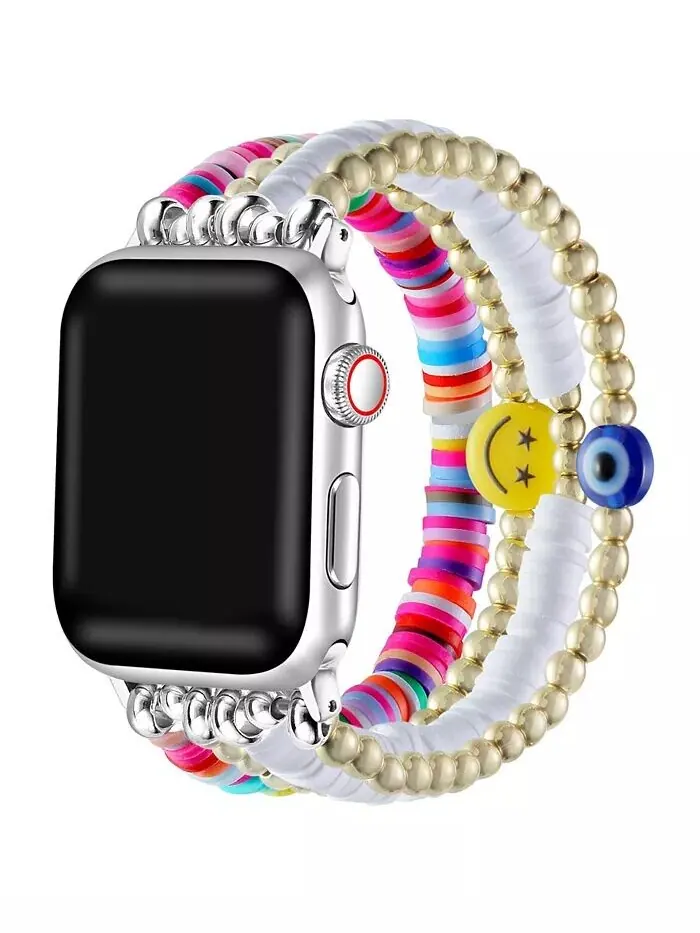 Унисекс ремешок Bestie из бисера для коллекции Apple Watch Posh Tech — изображение 1 из 3, оттенок мульти