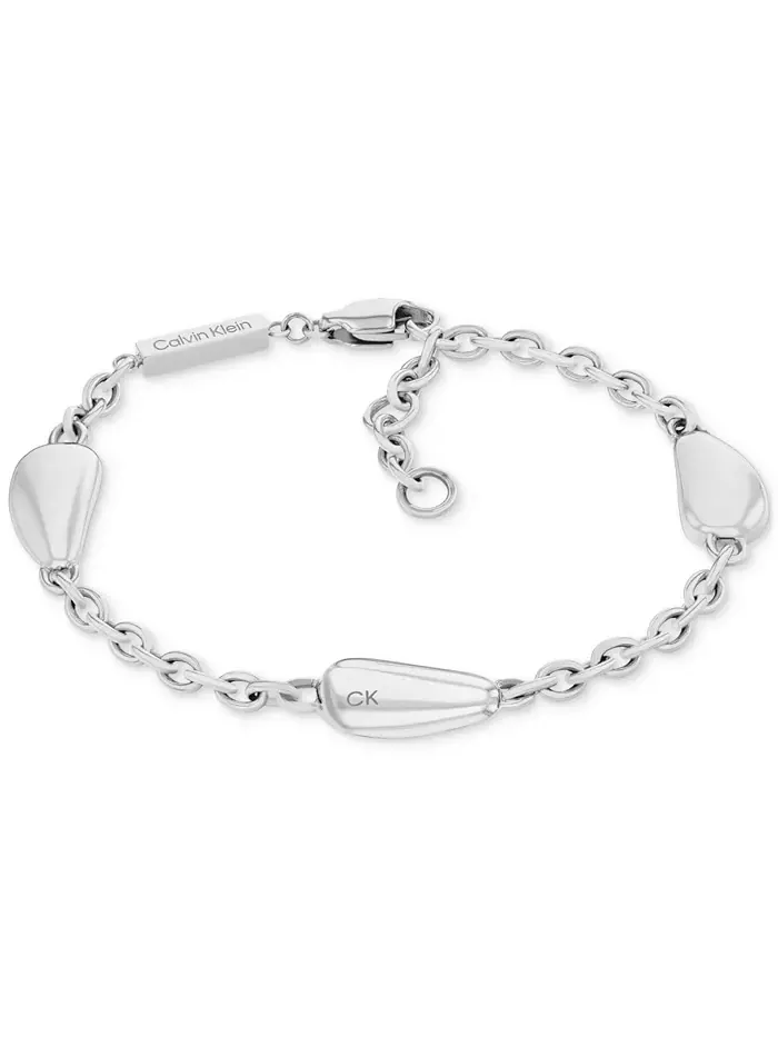 Браслет из структурных звеньев из нержавеющей стали Calvin Klein