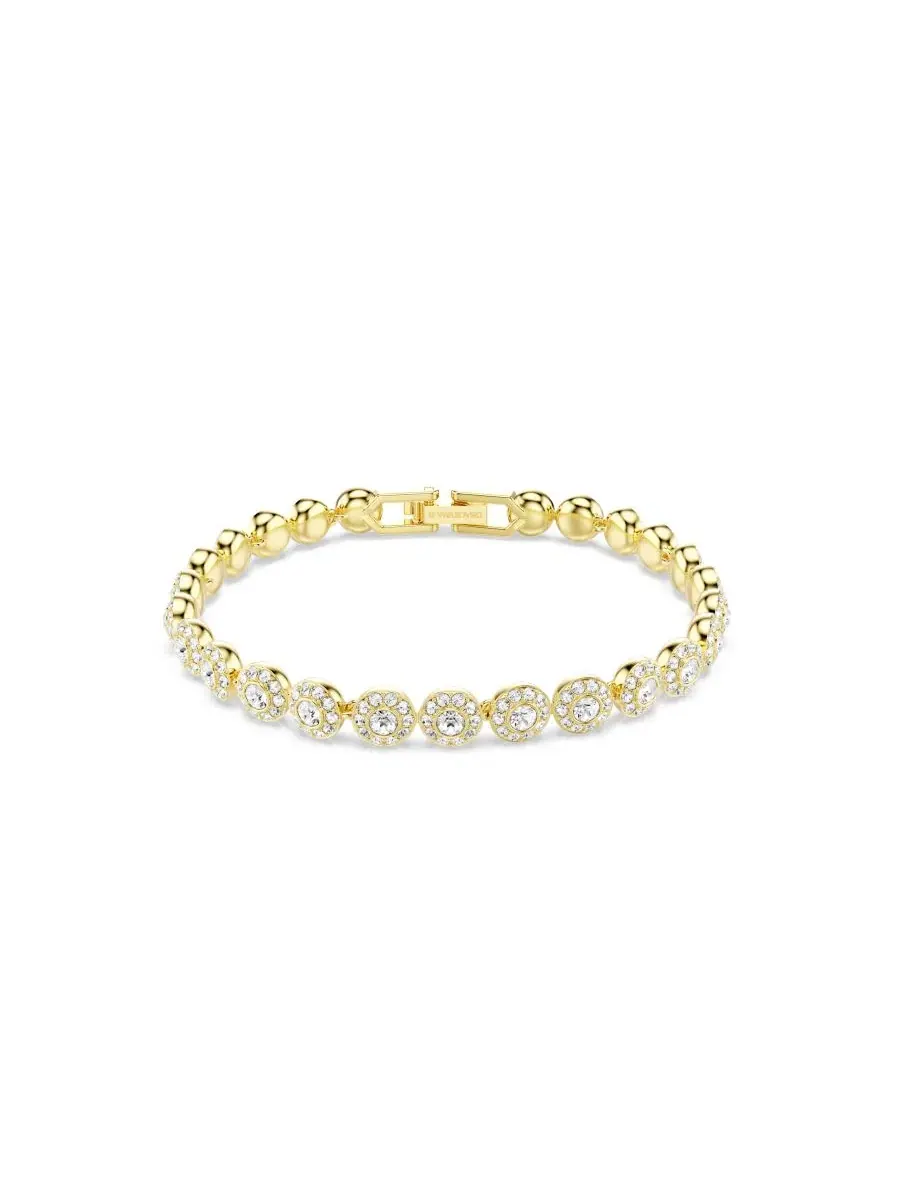 Браслет Una Angelic с позолоченными звеньями Swarovski — изображение 1 из 7, оттенок золото