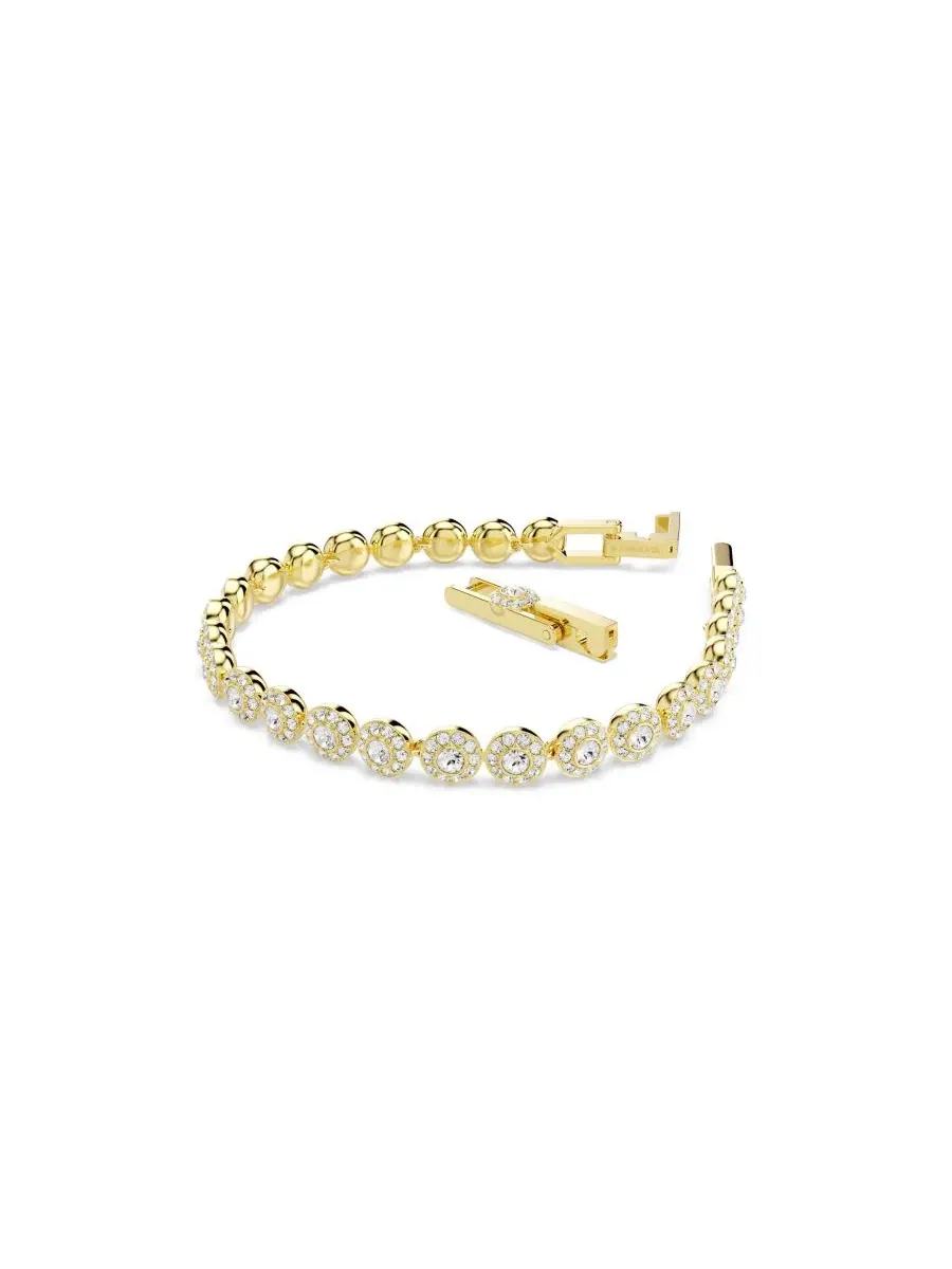 Браслет Una Angelic с позолоченными звеньями Swarovski — изображение 2 из 7, оттенок золото