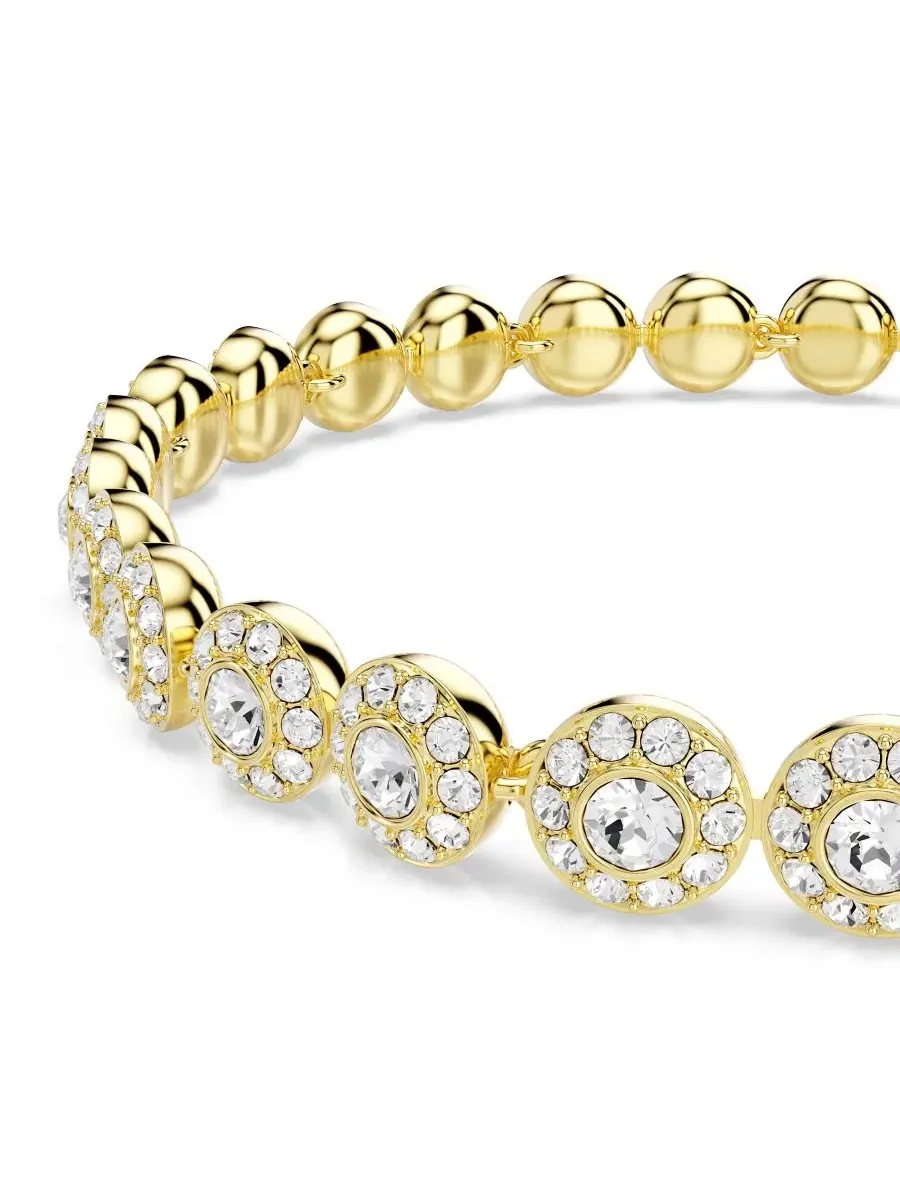 Браслет Una Angelic с позолоченными звеньями Swarovski — изображение 4 из 7, оттенок золото