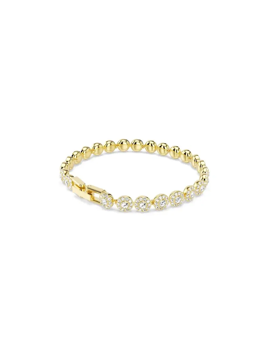 Браслет Una Angelic с позолоченными звеньями Swarovski — изображение 5 из 7, оттенок золото