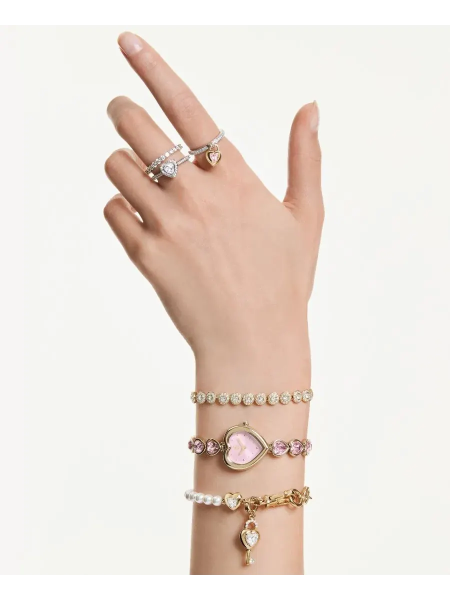 Браслет Una Angelic с позолоченными звеньями Swarovski — изображение 6 из 7, оттенок золото