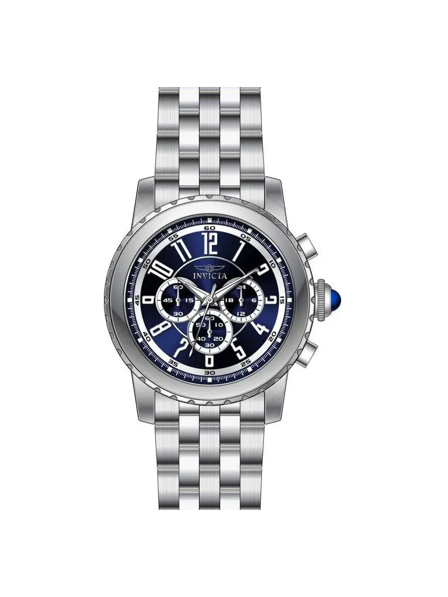 Мужские кварцевые часы-хронограф 19464 Specialty с циферблатом Invicta — изображение 2 из 3, оттенок серебряный