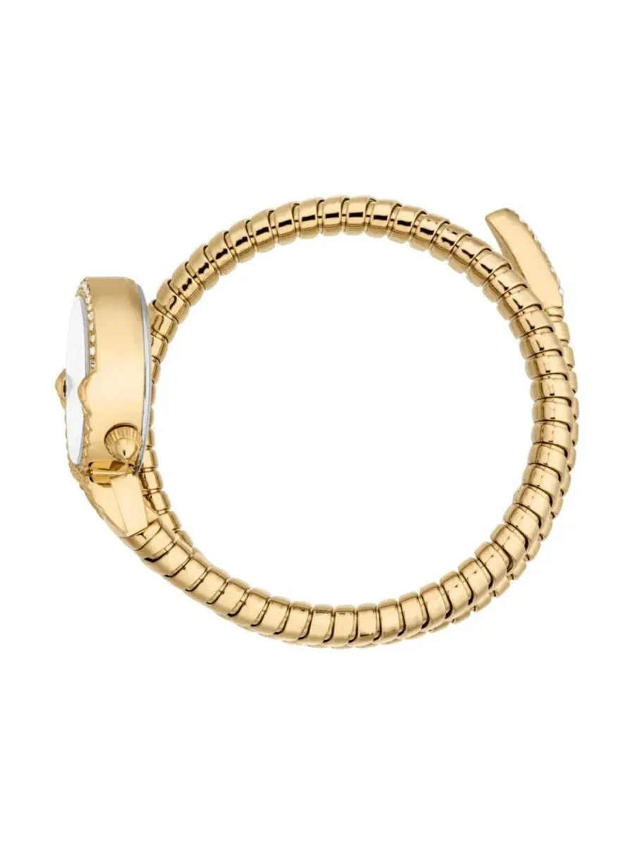 Женские часы Radiosa Quartz IP Stainless Steel Bracelet Watch Just Cavalli — изображение 3 из 3, оттенок золотистый