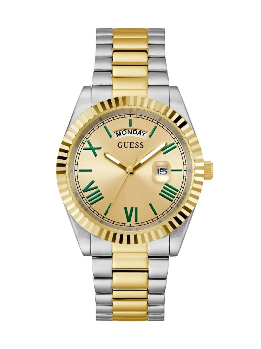 Мужские часы с браслетом из нержавеющей стали, 42 мм GUESS