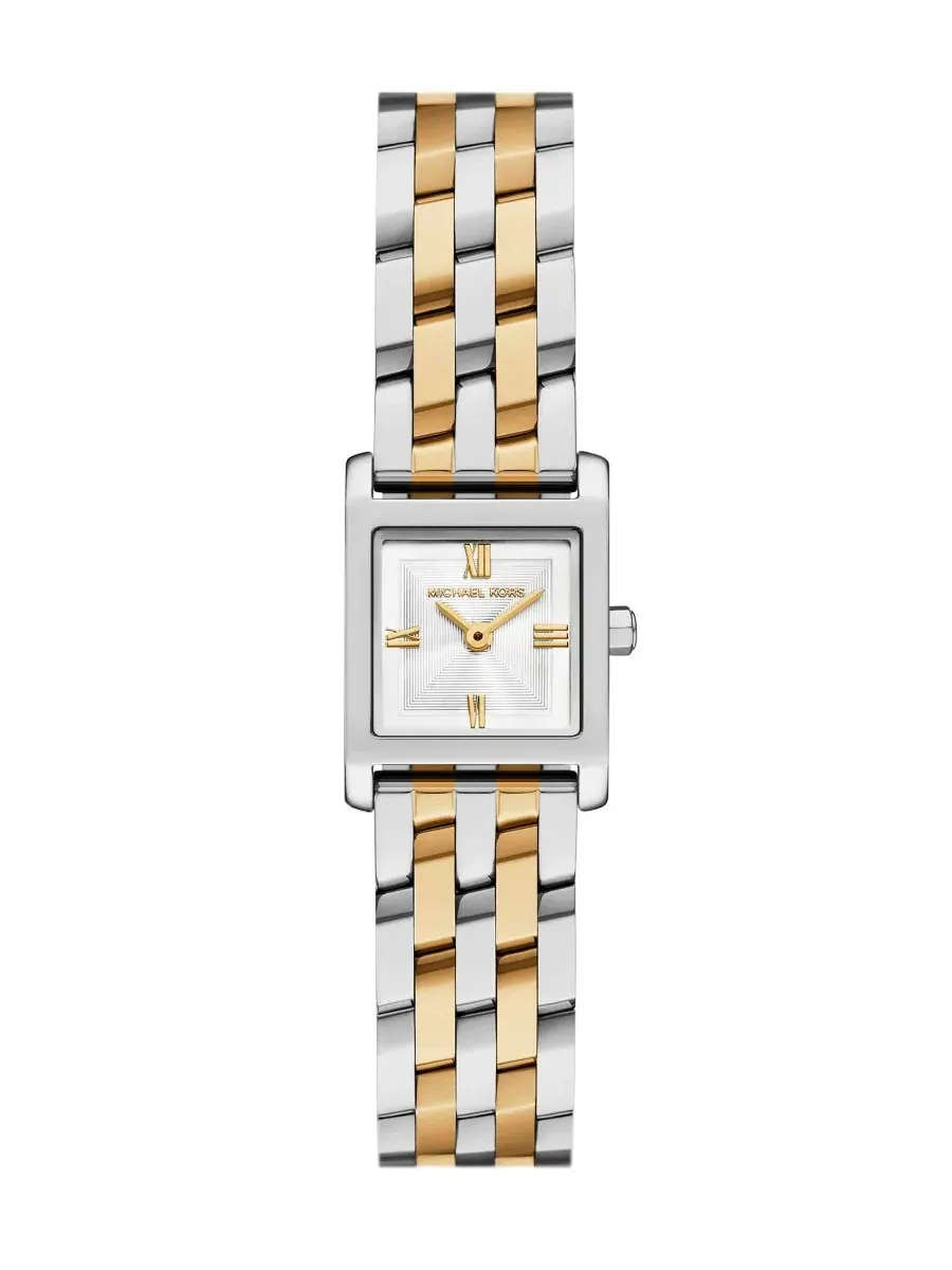 Женские часы Georgie Quartz Two-Hand Two-Tone Stainless Steel Watch Michael Kors — изображение 1 из 6, оттенок мульти