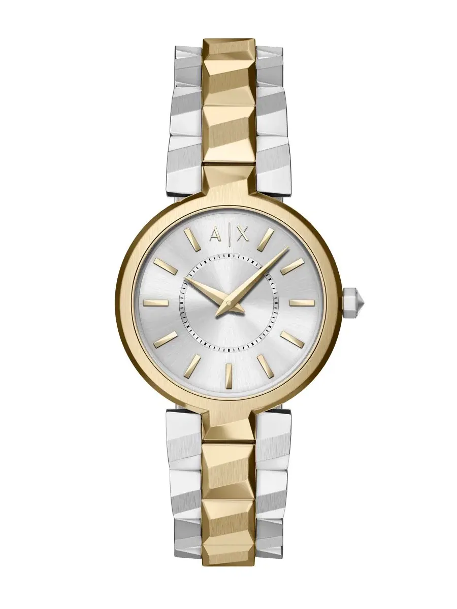 Женские часы Audora Two-Hand Two-Tone A|X Armani Exchange — изображение 1 из 7, оттенок мульти